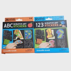 Crocodile Creek Scratch Art Stickers